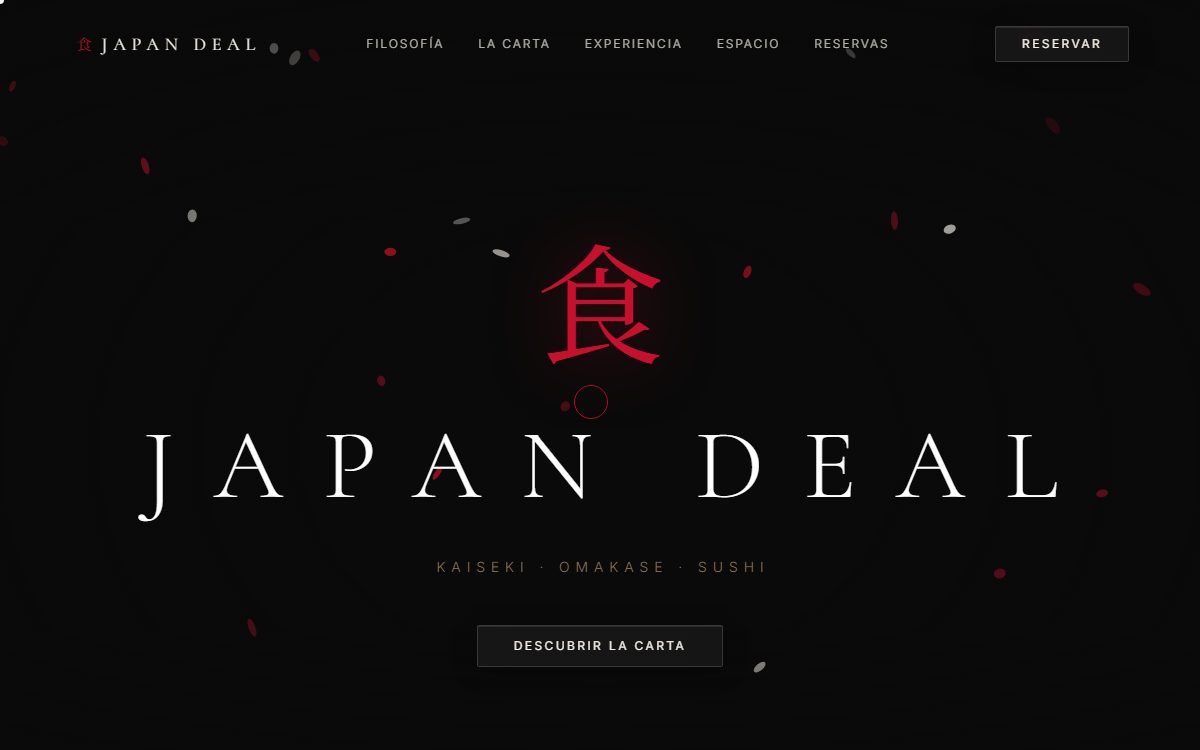 Web de Japan Deal