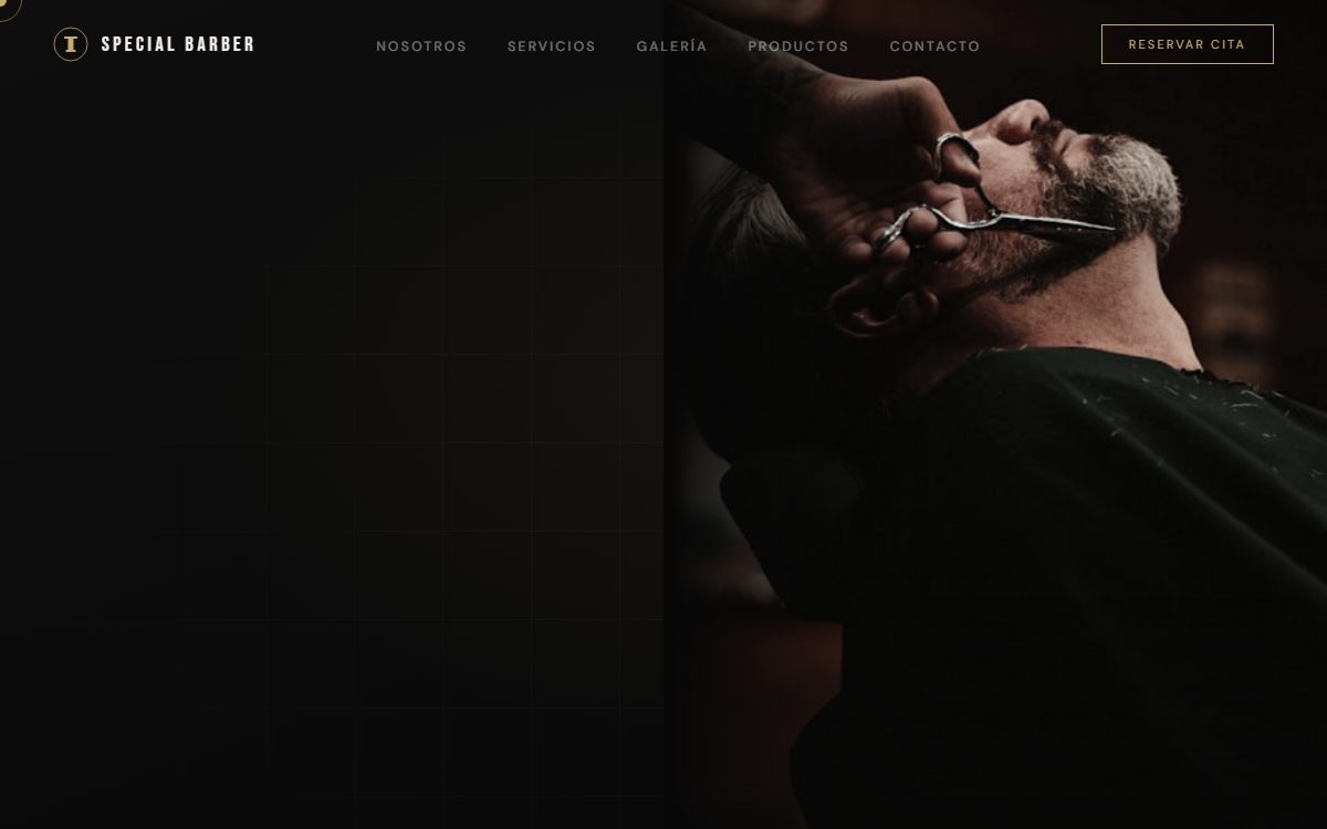 Web de Special Barber